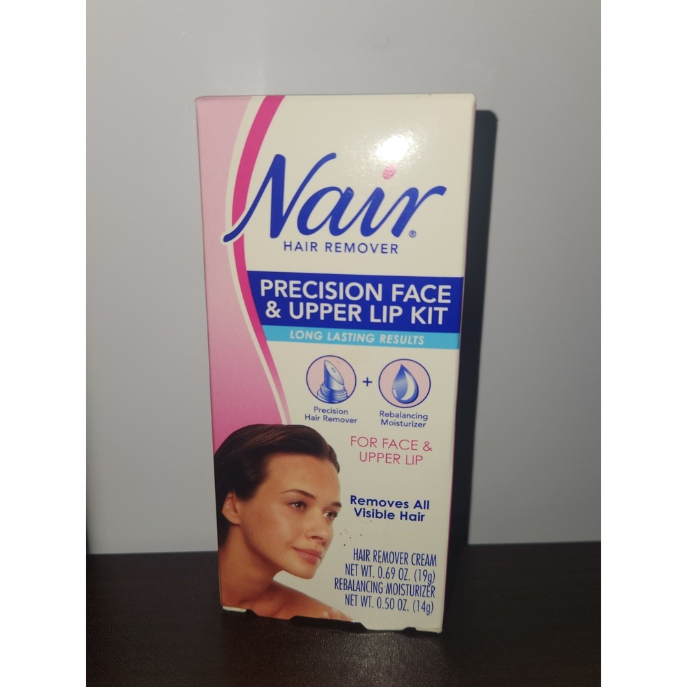 Nair Precision Face And Upper Lip Kit Long Lasting Results~Discontinued~NEW